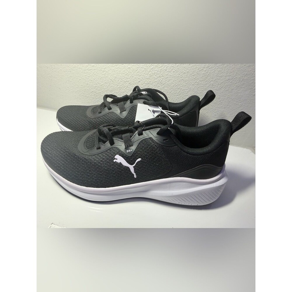 Puma Women's Black and White Athletic Running Shoes Size 8.5
